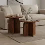 Tables basses - Tables d'appoint Bullnose - marron foncé - RAW MATERIALS