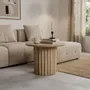 Tables basses - Tables d'appoint Bullnose, cannelées inversées - RAW MATERIALS