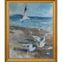Prêt-à-porter - T-shirt imprimé intégral « Beach with Seagulls » - MARALETTO