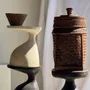 Vases - Grand panier de pêcheur vannerie indonésienne à couvercle H65 D33 - OFFICE OBJETS