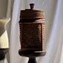 Vases - Grand panier de pêcheur vannerie indonésienne à couvercle H65 D33 - OFFICE OBJETS