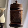 Vases - Grand panier de pêcheur vannerie indonésienne à couvercle H65 D33 - OFFICE OBJETS