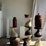 Vases - Grand panier de pêcheur vannerie indonésienne à couvercle H65 D33 - OFFICE OBJETS