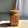Vases - Grand panier de pêcheur vannerie indonésienne à couvercle H65 D33 - OFFICE OBJETS