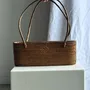 Objets de décoration - Petit panier ovale à longues anses traditionnel indonésien L28xH10 - OFFICE OBJETS