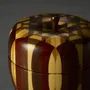 Decorative objects - Traditional Japanese Marquetry\" Apple "” Box — Hakone Yosegi - JAPAN WOOD X CRAFTSMANSHIP