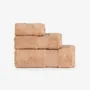 Serviettes de bain - Serviette Petra 70/140 cm, beige - DILIOS