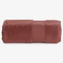 Serviettes de bain - Serviette Petra 70/140 cm, rouge - DILIOS