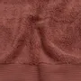 Serviettes de bain - Serviette Petra 70/140 cm, rouge - DILIOS