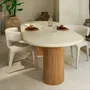 Dining Tables - Fiji - clear streaked - DESIGN TRIP