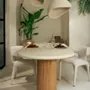 Dining Tables - Fiji - clear streaked - DESIGN TRIP