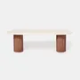 Dining Tables - Fiji - striated walnut - DESIGN TRIP