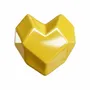 Cadeaux - Cœur Crochet jaune - LETSHELTER