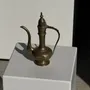 Tea and coffee accessories - Oriental engraved gilded brass jug H22 - OFFICE OBJETS
