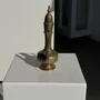 Tea and coffee accessories - Oriental engraved gilded brass jug H22 - OFFICE OBJETS