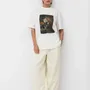 Prêt-à-porter - T-shirt Art Window « 4 bouquets de fleurs » - MARALETTO