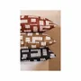 Coussins textile - NO-MAD Anvaya Cushion Cover in Cotton Linen with Screen Print and Embr - NO-MAD