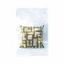 Coussins textile - NO-MAD Vanya Cushion Cover in Cotton Linen with Screen Print Design - NO-MAD