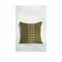 Coussins textile - NO-MAD Tula Cushion Cover in Cotton Jute with Soft Embroidery - NO-MAD