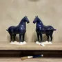 Sculptures, statuettes et miniatures - Statue Cheval de céramique - PAGODA INTERNATIONAL