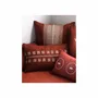 Coussins textile - NO-MAD Rekh & Chakhon Cushion Covers in Cotton Jute with Rice-Stitch E - NO-MAD