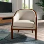 Fauteuils - Fauteuil en cuir sable - ANGEL CERDÁ