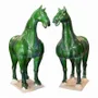 Sculptures, statuettes et miniatures - Statue Cheval de céramique - PAGODA INTERNATIONAL