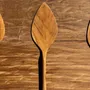 Couverts de service - Pelle à tarte ustensile de cuisine de service en teck L30 l8 - OFFICE OBJETS