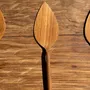 Couverts de service - Pelle à tarte ustensile de cuisine de service en teck L30 l8 - OFFICE OBJETS