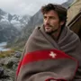 Linge de lit - Merino wool blanket SWISS ARMY - brown - MOST-BLANKETS