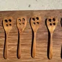 Cutlery set - Openwork spatula, teak kitchen utensil L30 L8 - OFFICE OBJETS