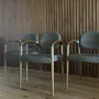 Chairs for hospitalities & contracts - Tanoco Dining Chair in Mutenye Wood, fabric seat COM/COL option - DUISTT