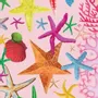 Travel accessories - Pink Starfish Beach Towel - BEACH VIBES