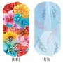 Accessoires de voyage - Serviette de plage Flowers - BEACH VIBES