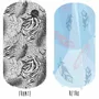 Travel accessories - Animalier Black & White Beach Towel - BEACH VIBES