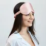 Vêtements de nuit - masque de sommeil en pure soie de mûrier - 6FIFTYTWO®