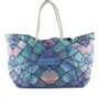 Bags and totes - Big Blue Mirror Beach Bag - BEACH VIBES