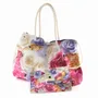 Sacs et cabas - Sac de plage Big Rose Violette - BEACH VIBES