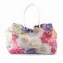 Sacs et cabas - Sac de plage Big Rose Violette - BEACH VIBES