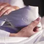 Vêtements de nuit - masque de sommeil luxueux surdimensionné en pure soie - 6FIFTYTWO®