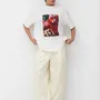 Prêt-à-porter - T-shirt Art Window « Jardin exotique » - MARALETTO