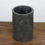 Decorative objects - Black marble toothbrush pot - DESIGN TRIP