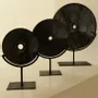 Decorative objects - Hari discs black - M - DESIGN TRIP