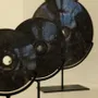 Decorative objects - Hari discs black - L - DESIGN TRIP