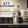 Peintures et vernis - Complete Microcement Kit for 8 m² of Walls and Floors – Golden Sand - NIKKOLOR ITALIA