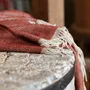 Throw blankets - Wool throw blanket Denver Terra - MOST-BLANKETS