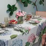 Nappes - Nappe en Lin 100% │ Hortensies - LINOROOM 100% LINEN TEXTILES