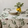 Nappes - Nappe en 100% lin lavé ǀ OLIVES - LINOROOM 100% LINEN TEXTILES
