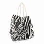 Bags and totes - Medium Black & White Beach Bag - BEACH VIBES