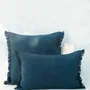 Coussins textile - NO-MAD Prerit Cushion Cover in Cotton Jute with Hand-Frayed Edges - NO-MAD